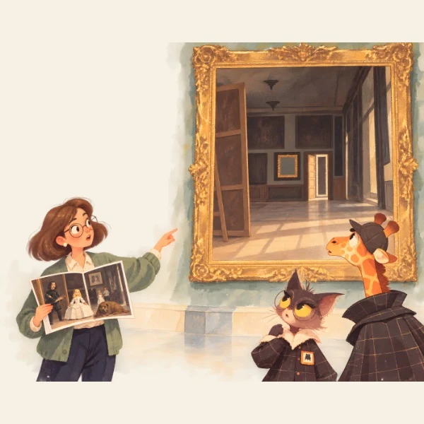 El Prado: ilustración de Zootectives